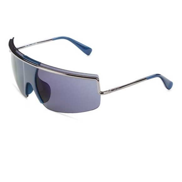 MAX MARA futuristic shield modern sunglasses - Picture 2 of 10